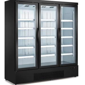 Supermarket Air Curtain Cabinet R404A R134A Continuous Row