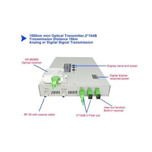 Dual Output 10dbm 1550nm CATV Optical Transmitter