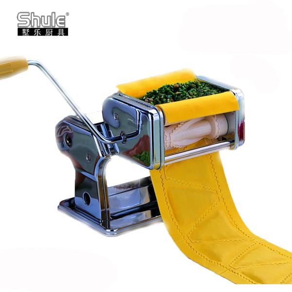 Quality Removable Adjustable Ravioli Pasta Maker carbon steel hand Operated for sale