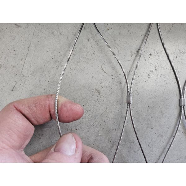 Flexible X Tend 1.2mm Steel Rope Mesh For Balustrade