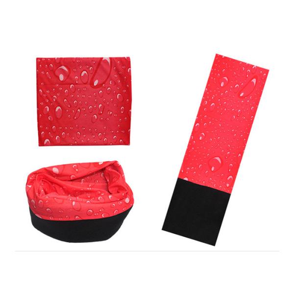 Buy Fashion Style Mit Fleece Water Droplets Design , Light Weight  Bandana Polar at wholesale prices