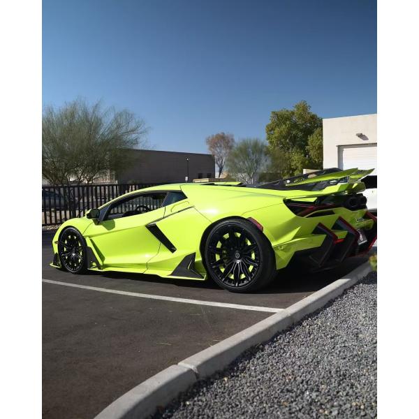 Lamborghini Revuelto Custom Body Kits Carbon Fiber DUKE Style Custom Front Diffuser