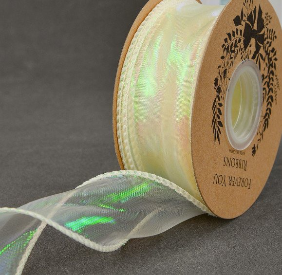 Colorful Fishtail Gauze Ribbon Cake Flower Packaging DIY Floral Paper Ribbon