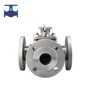 Quality 18 Months Three-piece Flanged Ball Valve Suitable for Normal Pressure Applications for sale