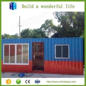2017 cheapest good living container homes foldable container house