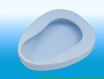 medical disposable plastic bedpan for patient use