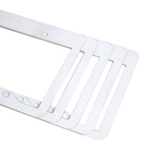 Customized Aluminum Car Plate Sublimation Blank License Plate Frame Sublimation