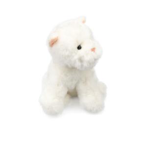 EN71 20cm White Dog Stuffed Toy For Baby Soothing