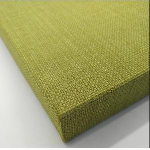 Office Ceiling Fabric Wrapped Acoustic Panel Board Fireproof Noise Reduction
