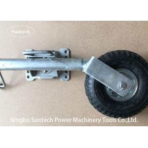 Galvanised 500lbs Marine Swivel Trailer Jack With Pneumatic Wheel