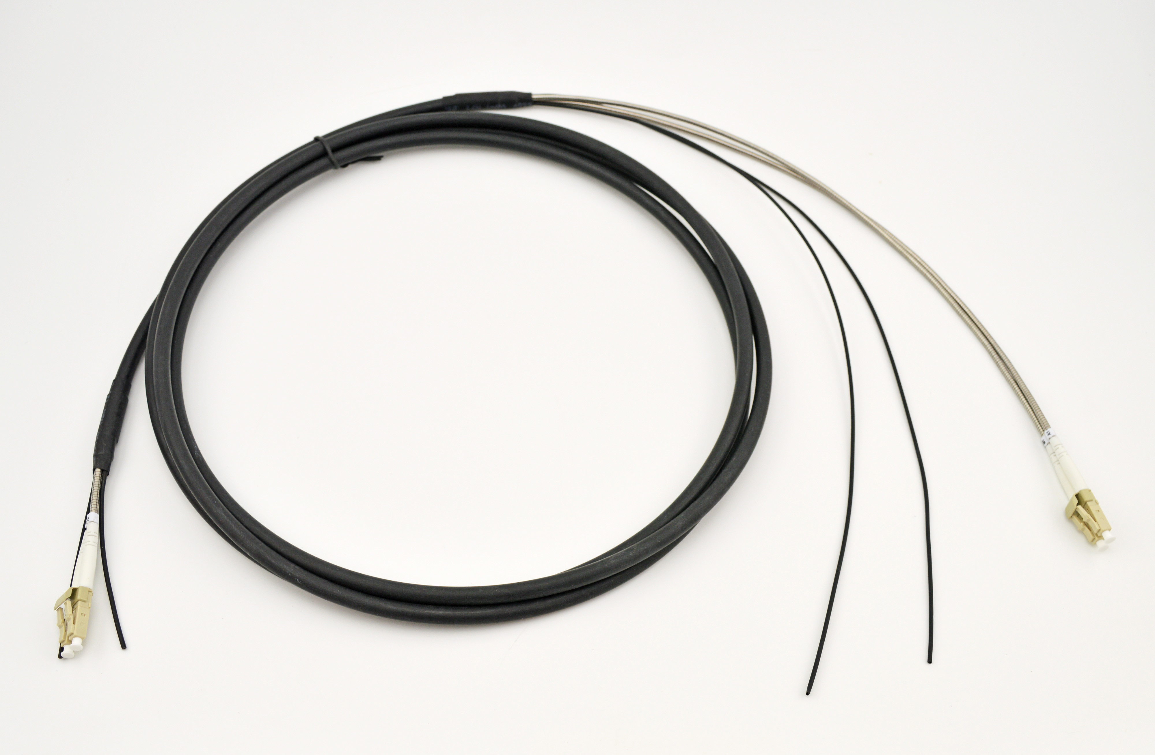 FTTA CPRI patch cord LC to LC Multimode GYFJH 7.0mm, 2 cores Outdoor Protected Branch Cable