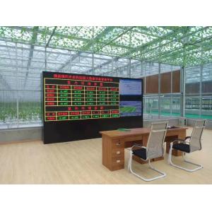 Good Light Transmission Glass Cover Venlo Greenhouse with Customization Option