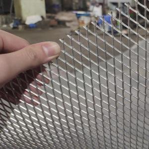 Plastic Sprayed Decorative Expanded Metal Mesh 304 316 316L For Protection