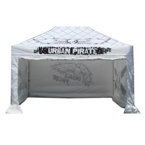 Waterproof Outdoor Folding Tent , Big White Canopy Tent 4x6m