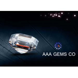 Forever Brilliant Colorless Asscher Cut Moissanite Eight Arrows Eight Hearts