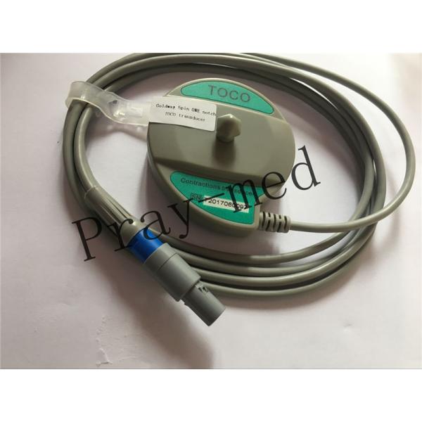CE Goldway CTG7 Toco HP Ultrasound Probes 5 Pin One Notch TPU Cable