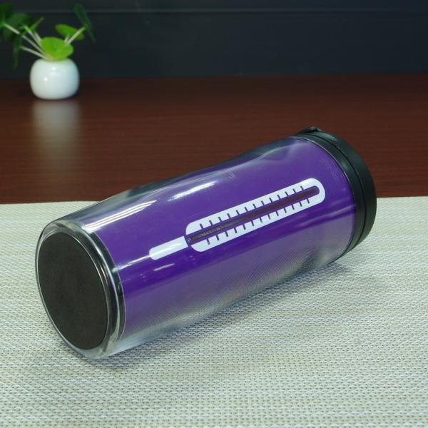 Personalized Temperature Color Change Double Wall Plastic Drinking Cups For Kids
