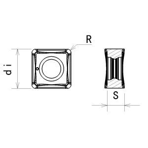 OEM SNMX 120512-MP Carbide Inserts PVD CNC Milling Insert