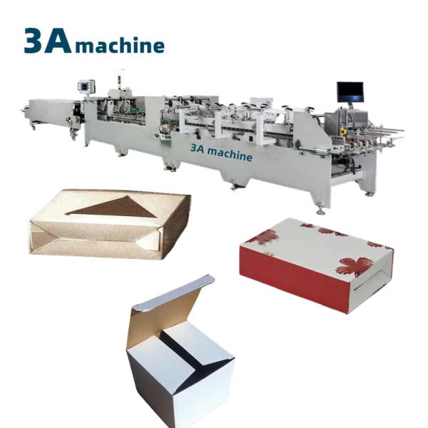 China Corrugated Box Folding Machine with Dual- Lock Bottom and Side Glue at 1300-JGKW Model on sale China Corrugated Box Folding Machine with Dual- Lock Bottom and Side Glue at 1300-JGKW Model on sale