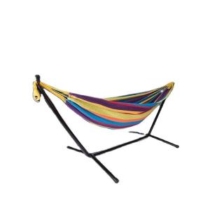 Qingdao Port Folding Camping Double Hammock Stand with Storage Bag Modern Style