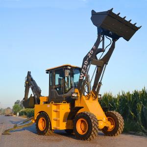 Carregador dianteiro completo da pá do Backhoe hidráulico de 1600KGS WZ25-16