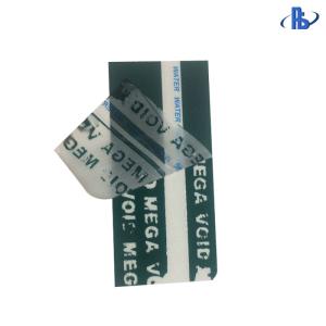 Water Resistant Tamper Evident Security Tape For Mailing Envelopes