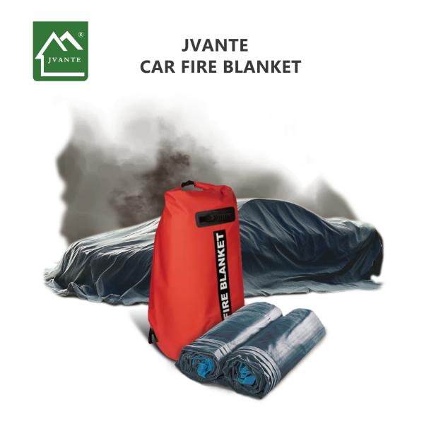 Buy Car Carbon Fiber Black Fire Extinguisher Blanket Custom at wholesale prices