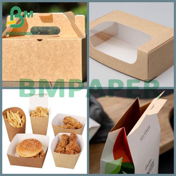 325g 787mm High Durability White Top Coated Kraft Board For Gift Box