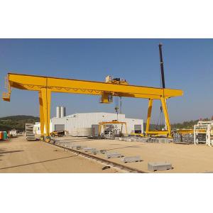 Overhead 35m Span A5 50T Double Girder Gantry Crane