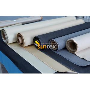 Fireproof Silicone Rubber Coated Braided Fiberglass Fabrics