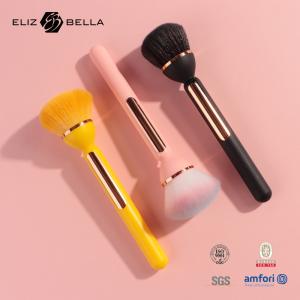 Beauty Tools Individual Large Powder Brush Plastic Handle With Synthetic Hair