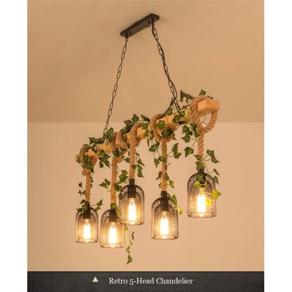 Loft Vintage Chandelier Light Industrial Headlight Store Dining Room retro light(WH-VP-220)