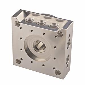 Custom CNC Machining Hydraulic Manifold Valve Block OEM ODM