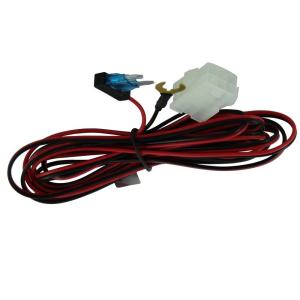 RoHS Automotive Power Cable Direct Wire 300V With Fuse Custom Power Cord Fuse