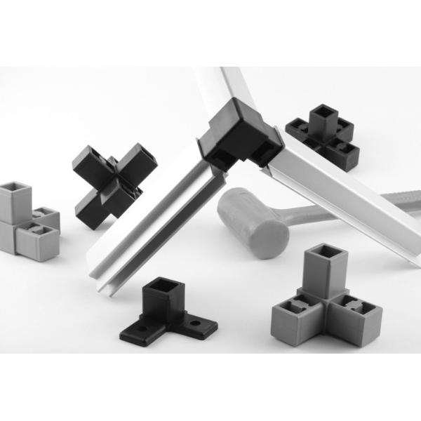 Buy Rectangle Square Tube Aluminium Shelf Brackets at wholesale prices