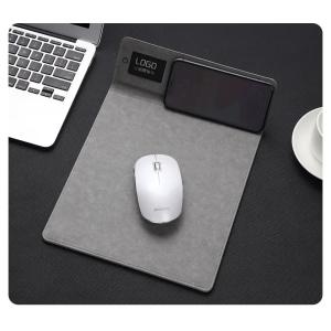 Custom Logo Pu Leather Multifunctional Rgb Mouse Pad Fast Wireless Charging