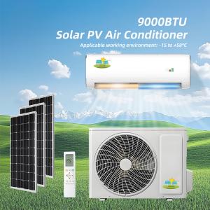 9000-12000BTU Solar Air Conditioner with 550W Panels