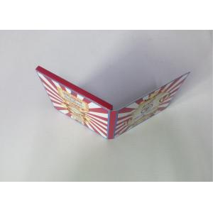 Artificial Style and Paper Material 2.4" Screen video greeting card with 500mAh