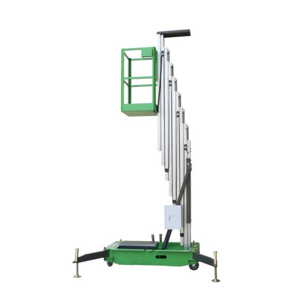 10 Meters Hydraulic Mobile Aerial Work Platform with 125KG Loading Capacity