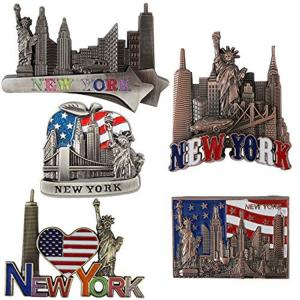 3D Metal Fridge Magnet New York Design Tourist Souvenir