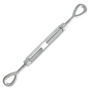Slivery Turnbuckles Eye Eye Adjustable Wire Rope Turnbuckle of Stainless Steel