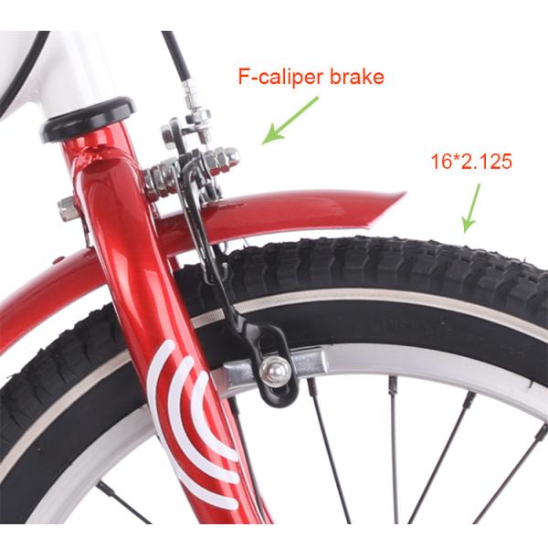 16 Inch Childrens Training Wheel Bikes 4 Wheel OEM