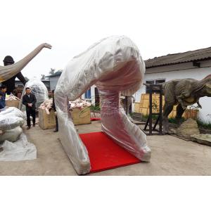 Large Animatronic Dinosaur Head Wall Mounted With Excellent Abrasion Resistance