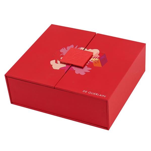 Buy Double Door Cosmetic Paper Box Magnetic Luxury Perfume Box Packaging at wholesale prices