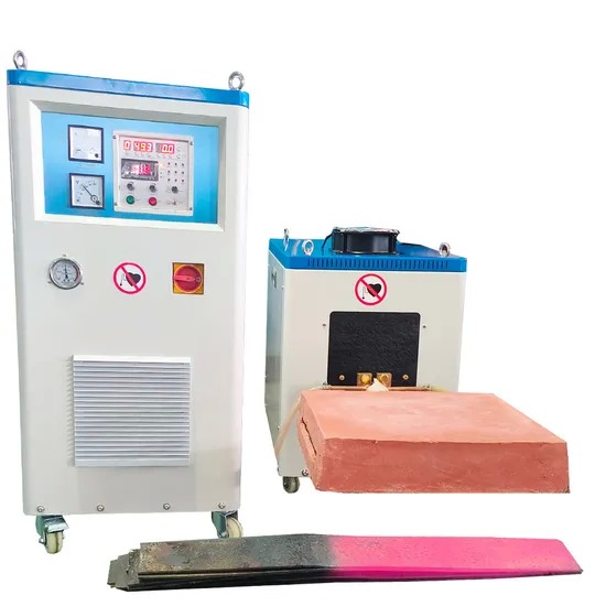 Buy 80kHz-150kHz Frequency Vertical Type Induction Heating Machine with 6000/Month Production Capacity for Metal-Processing Industry at wholesale prices