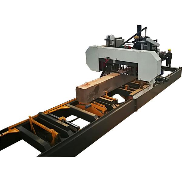 Hydraulic timber cutting automatic wood band sawmill machine, big Industrial