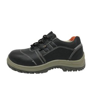 Artificial Leather Slip Resistant Safety Shoes High Stability Size Custom For