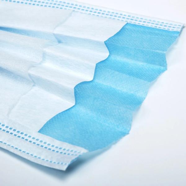 Disposable Breathable Non Woven Face Mask Excellent Bacterial Filtration Properties