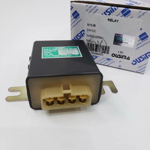 OUSIMA 3466-00501 Starter Relay 346600501 24V For Excavator Parts SK6