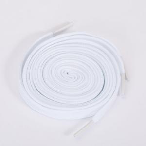 Quality Customized Logo Wholesale bulk cheap flat black and white classic shoe laces for sale